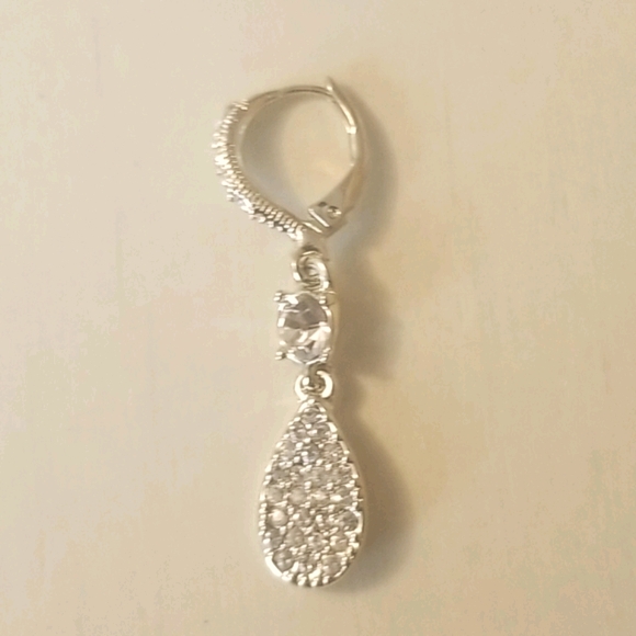 Givenchy Sparkly Drop Goldtone Earrings - Picture 3 of 6